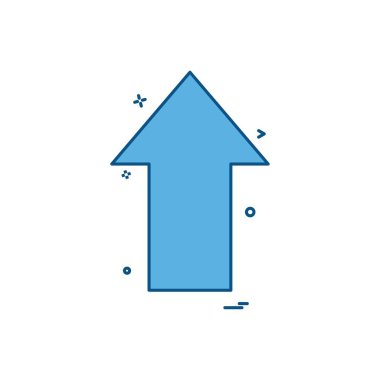 Ok simgesi tasarım vektörü