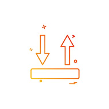 Simgesi tasarım, renkli vektör çizim indir