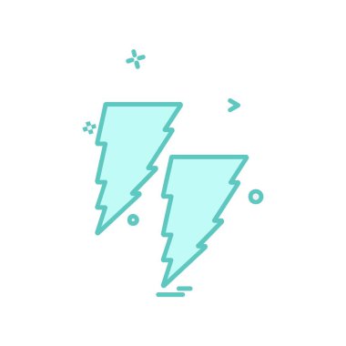 Weather simge vektör beyaz arka plan üzerinde