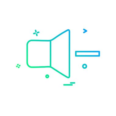 Birim simge tasarlamak vektör