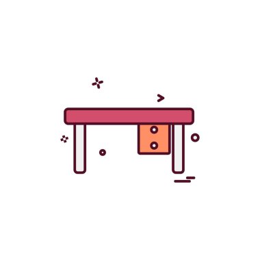 Mobilya tasarım vektörü 