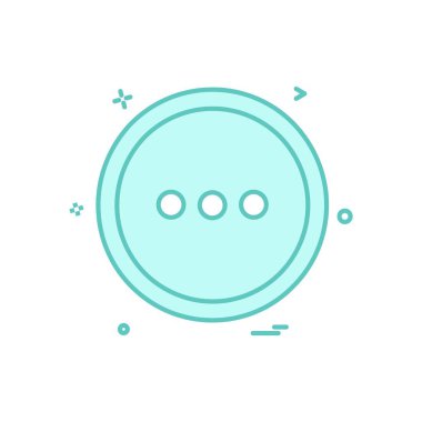 Kullanıcı arayüzü düğmesi simge tasarım vektörü