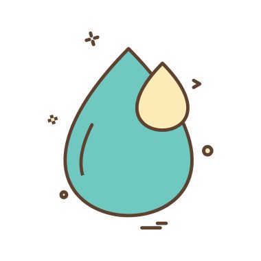 Yüzme simge tasarlamak vektör 