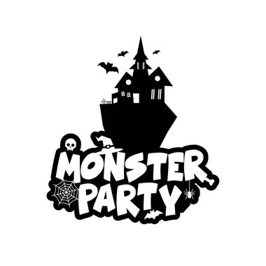 Canavar şahıs tasarımı yaratıcı tasarım vektör ile 