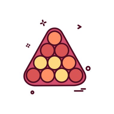 Havuzu simge tasarlamak vektör