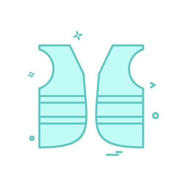 Yüzme simgesi tasarım vektörü