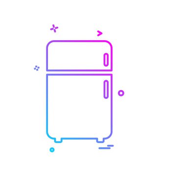 Mutfak simgesi tasarım vektörü 