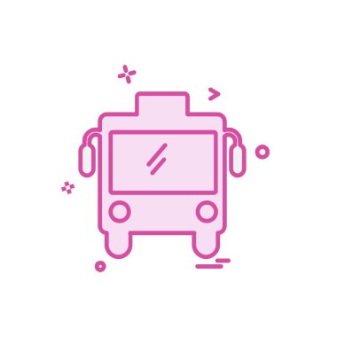 Trasnport simge tasarlamak vektör