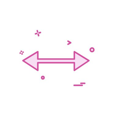 İki yönlü simge tasarlamak vektör