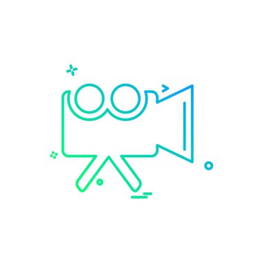 Bilgisayar Teknolojisi simgesi tasarım vektörü