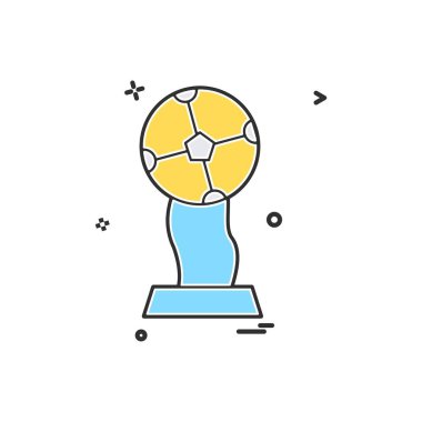 ödül kazanan simge vektör tasarımı