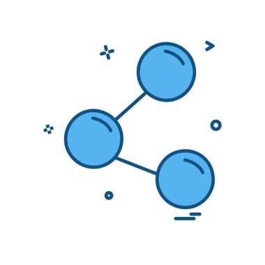 Simge tasarım vektörünü paylaş