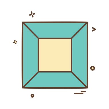 Simge tasarlamak vektör şekilleri 