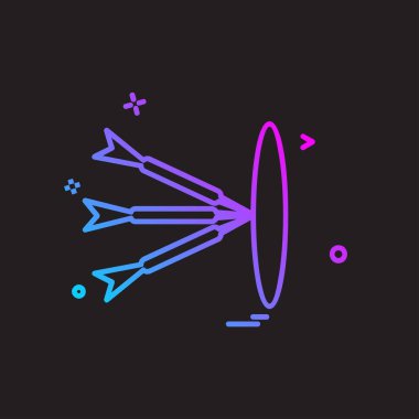 Spor simge tasarlamak vektör 