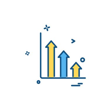İş grafik simge tasarlamak vektör