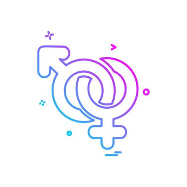 Kadın simge tasarlamak vektör