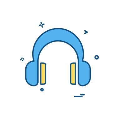 Beyaz arka plan üzerinde renkli medya simge vektör