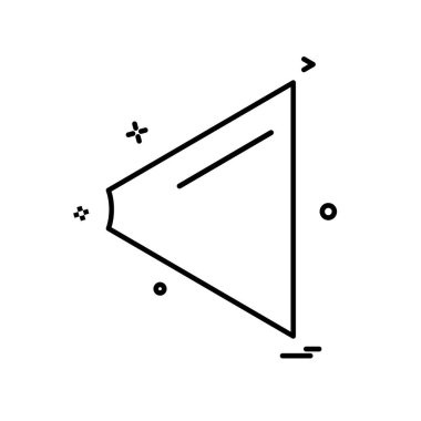 Simge tasarlamak vektör geri