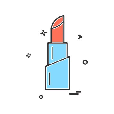 Ruj düz simge vektör çizim 