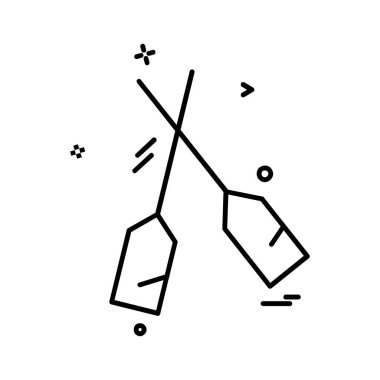 Etiketi simgesi tasarım, renkli vektör çizim