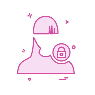 Avatar simge tasarlamak vektör 