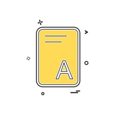 defter simge tasarlamak vektör