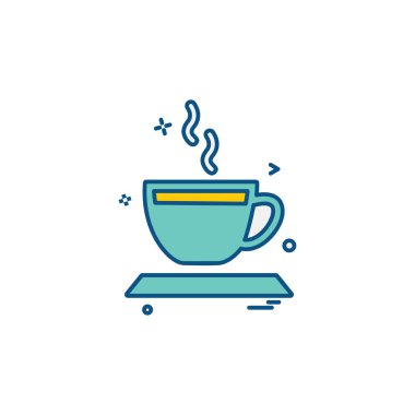 Gıda simgesi tasarım vektörü