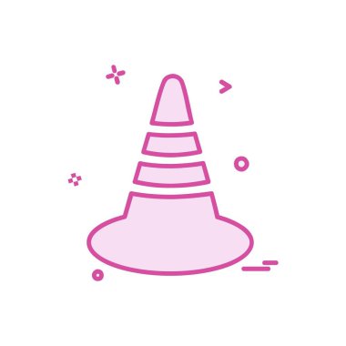 Koni simge tasarlamak vektör