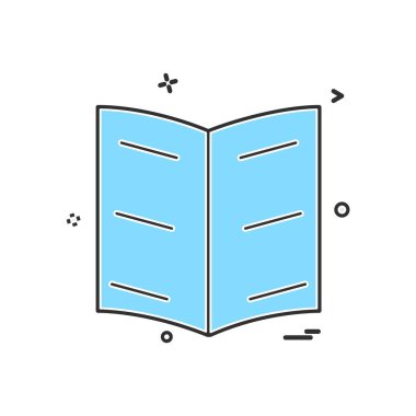 defter simge tasarlamak vektör