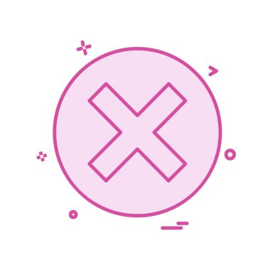 Matematik işaretleri simge tasarlamak vektör