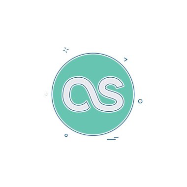 medya ağ sosyal son fm simge vektör