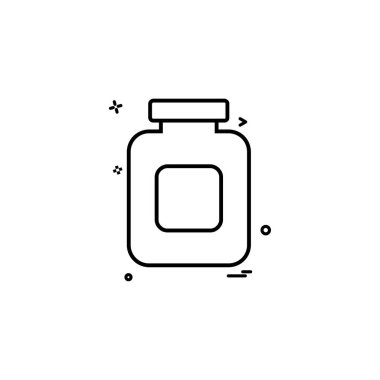 Tıbbi simge tasarım, renkli vektör çizim