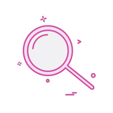 Arama simge tasarlamak vektör