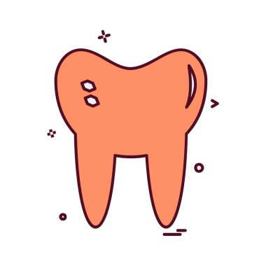 insan dişi simge vektör çizim 