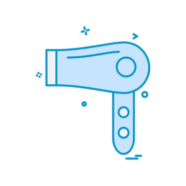 Kurutma simgesi tasarım vektörü