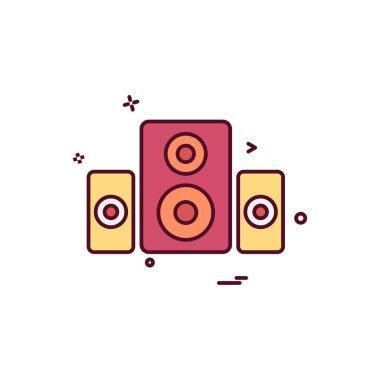 Medya simge vektör beyaz arka plan üzerinde