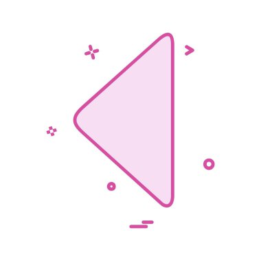 Ok simgesi tasarım vektörü