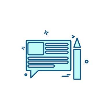 Şirket ofis simgesi tasarım vektörü 