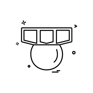 madalya simge tasarlamak vektör 