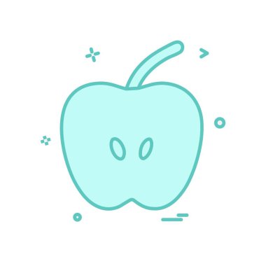 Apple simge tasarım vektörü