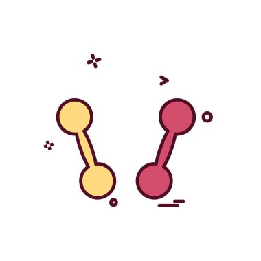 Spor simge tasarlamak vektör 