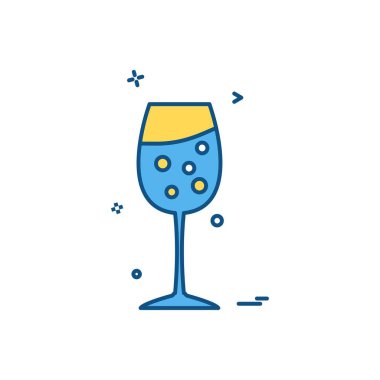 Gıda simgesi tasarım vektörü