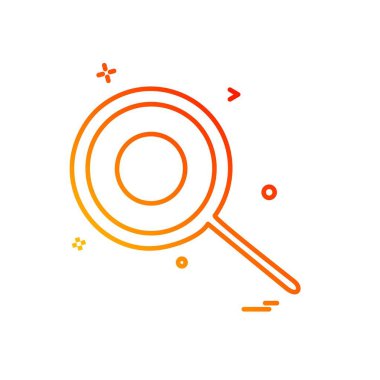 Arama simge tasarlamak vektör