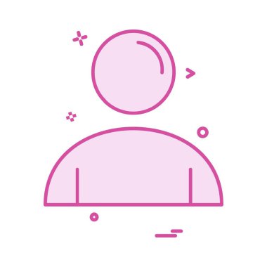 Avatar simge tasarım vektörü 