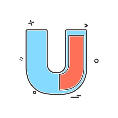 Magnet simge tasarım vektörü