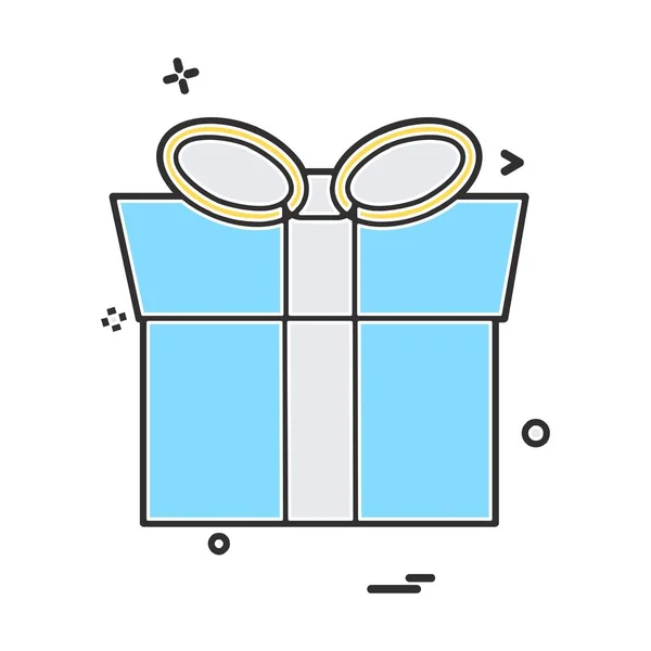 Birthday Icon Design Vector — Stock Vector