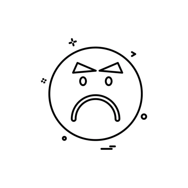 Emoji Iconos Diseño Vector — Vector de stock