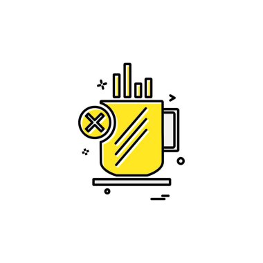 Beyaz arka plan üzerinde Kupası simge vektör