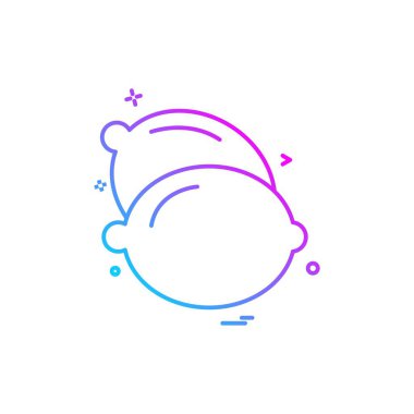 Meyve simgesi tasarım vektörü