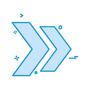 Ok simgesi tasarım vektörü